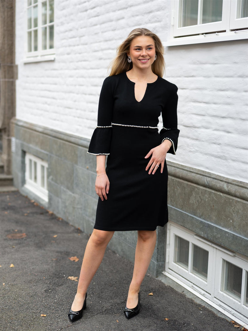 Ella&il Anna Merino Dress Black