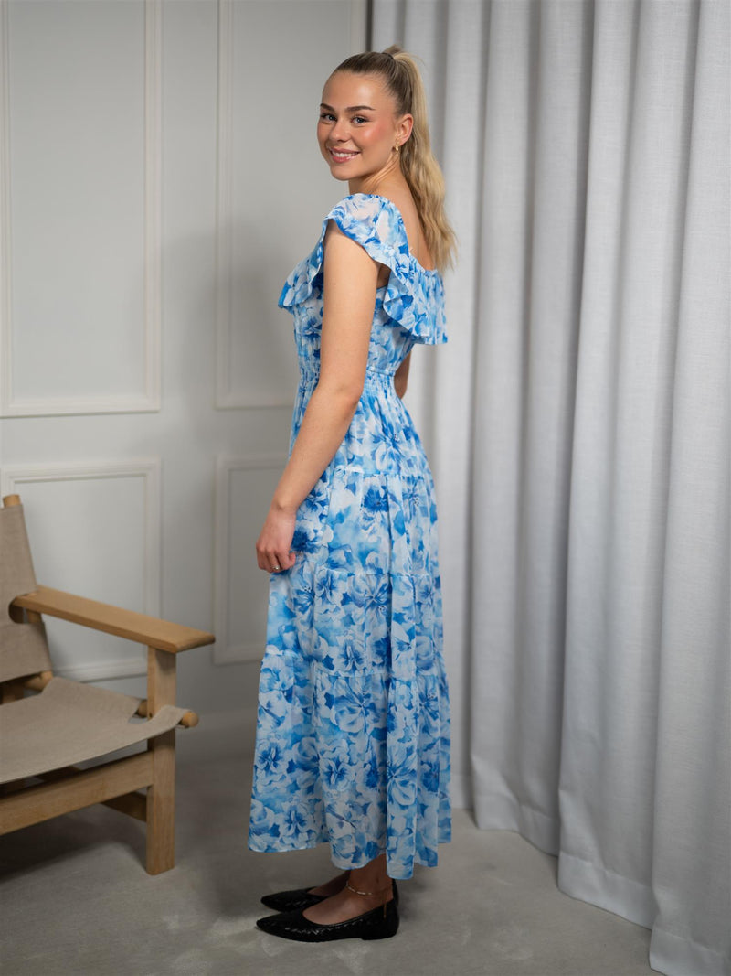 Hale Bob Estelle Dress Blue