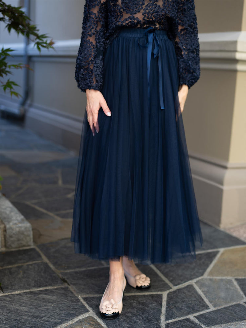 Choklate Paris Tyllskjørt Navy