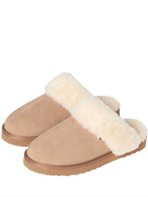 Lexington Suede Slippers Brown
