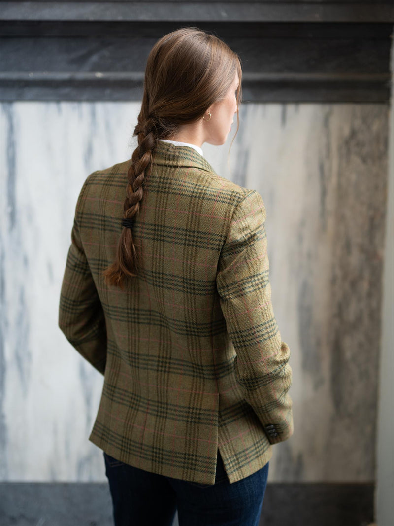 Barbour Carlby Tailored Jacket Dark Moss