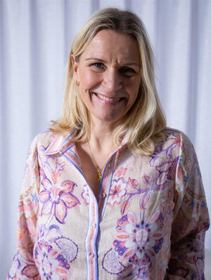 Hale Bob Nia Linen Blouse