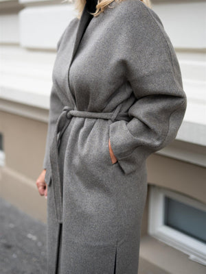 Christian Aks Petra Wool Coat Wood