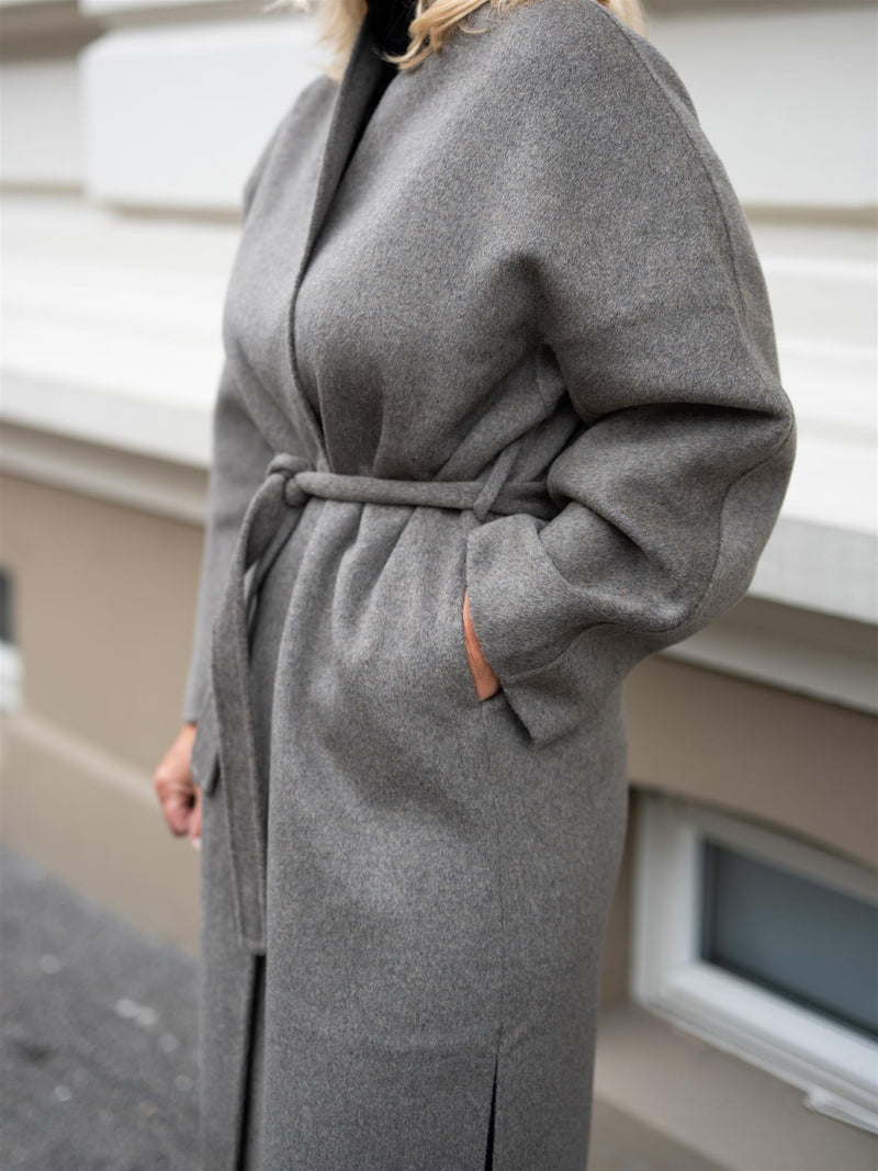 Christian Aks Petra Wool Coat Wood