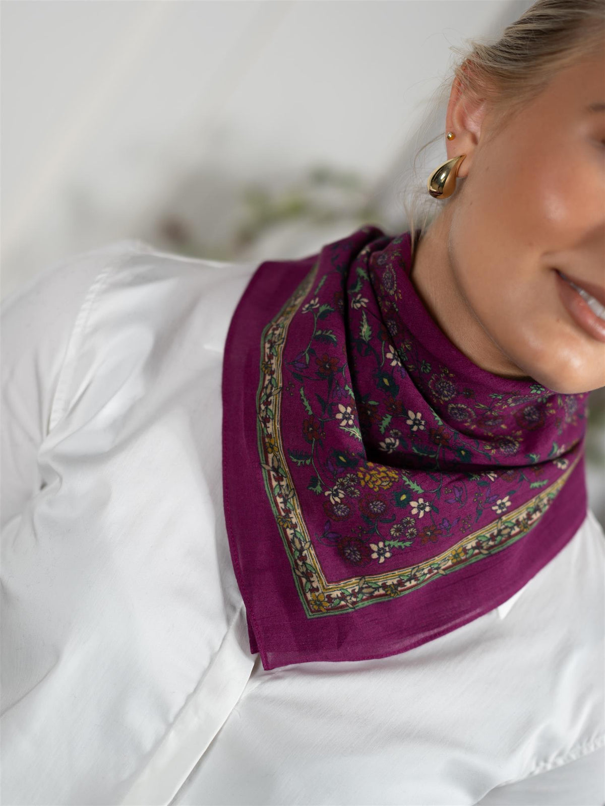Beaufleur Cotta Scarf Hawthorn Rose