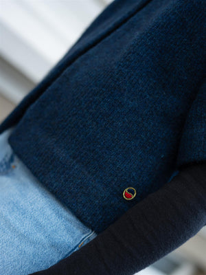 Busnel Vilanie Cardigan Darkblue Melange