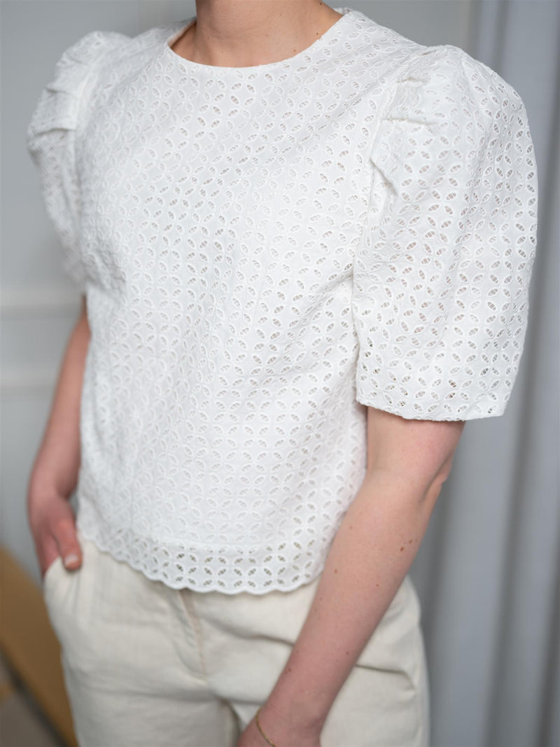 Camilla Pihl Aulina Blouse White