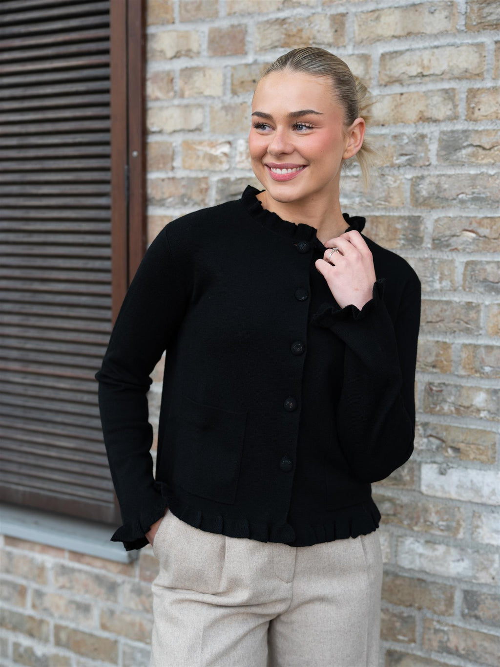 Ella&il Silje Merino Jacket Black
