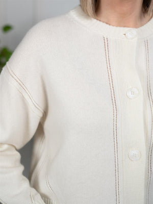 Dear Dharma Estas Cardigan Cream