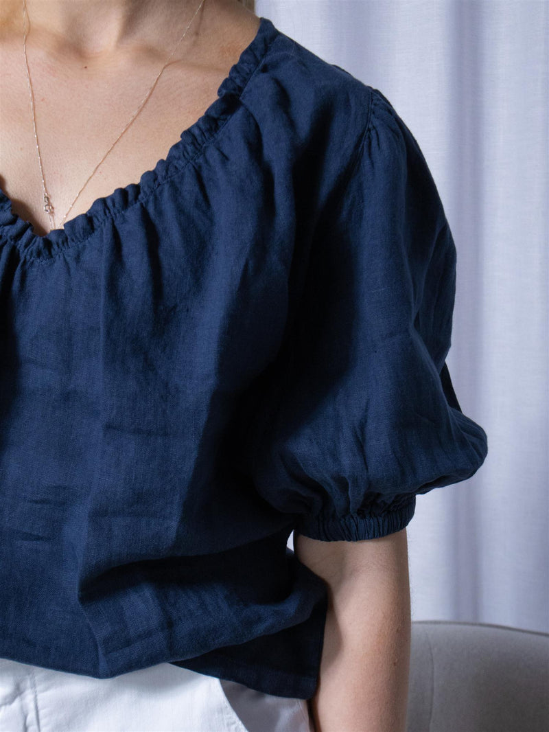 Mos Mosh Taissa Linen Blouse Spellbound