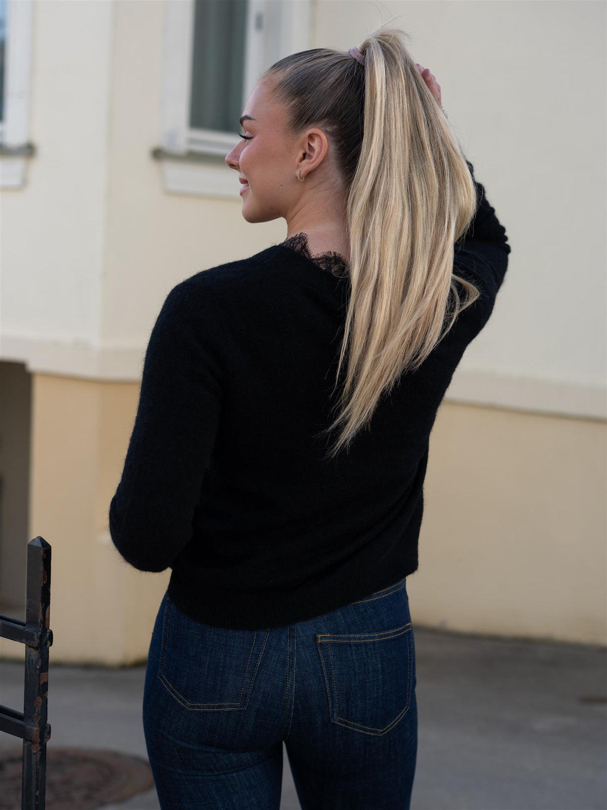 Mmhelmi Lace Knit Cardigan