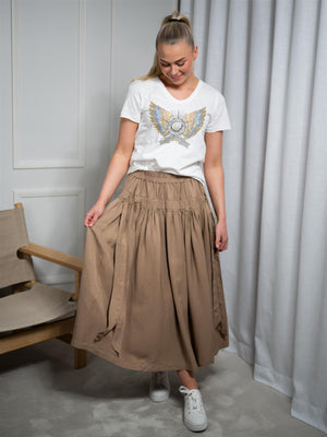Bitte Kai Rand Kumamoto Skirt Lys Brun