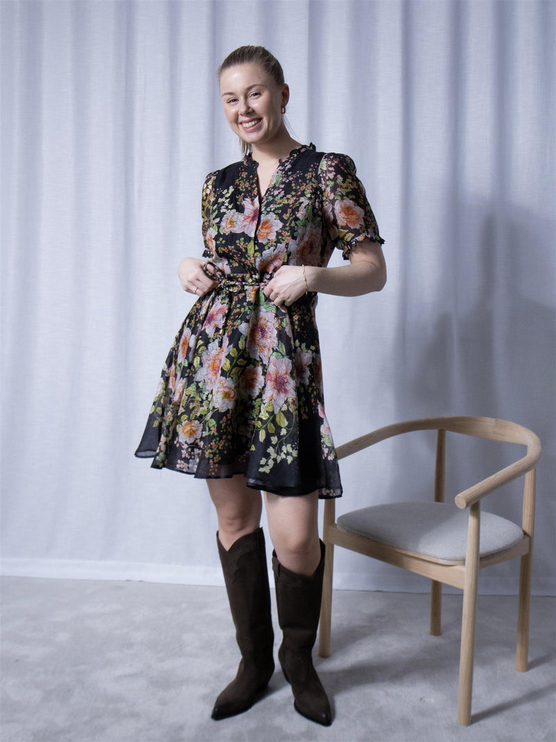 Hale Bob Haley Short Dress Black