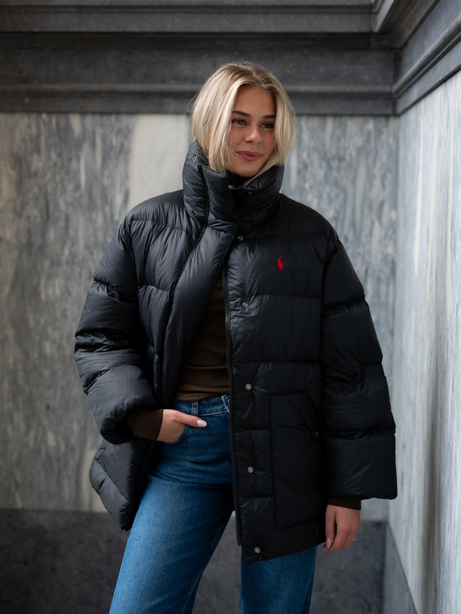 Woven-Puffer-Coat