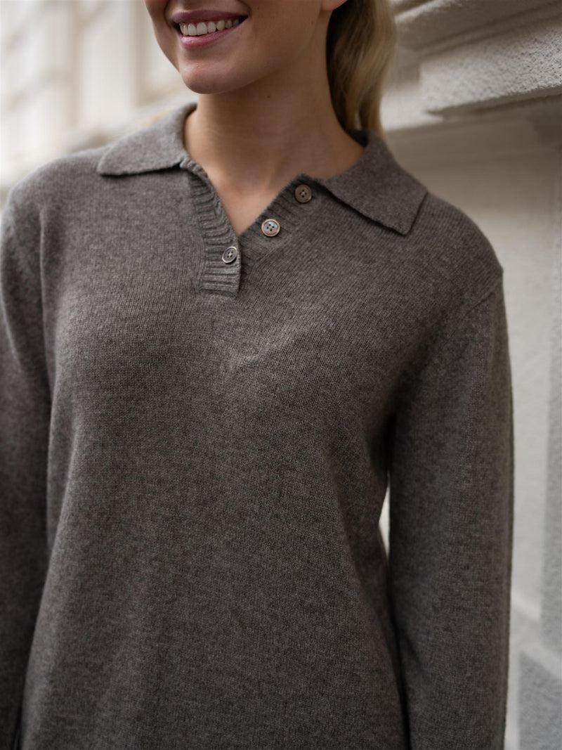 Stenströms Kim Dress Knit Light Brown