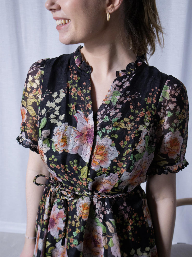 Hale Bob Haley Short Dress Black