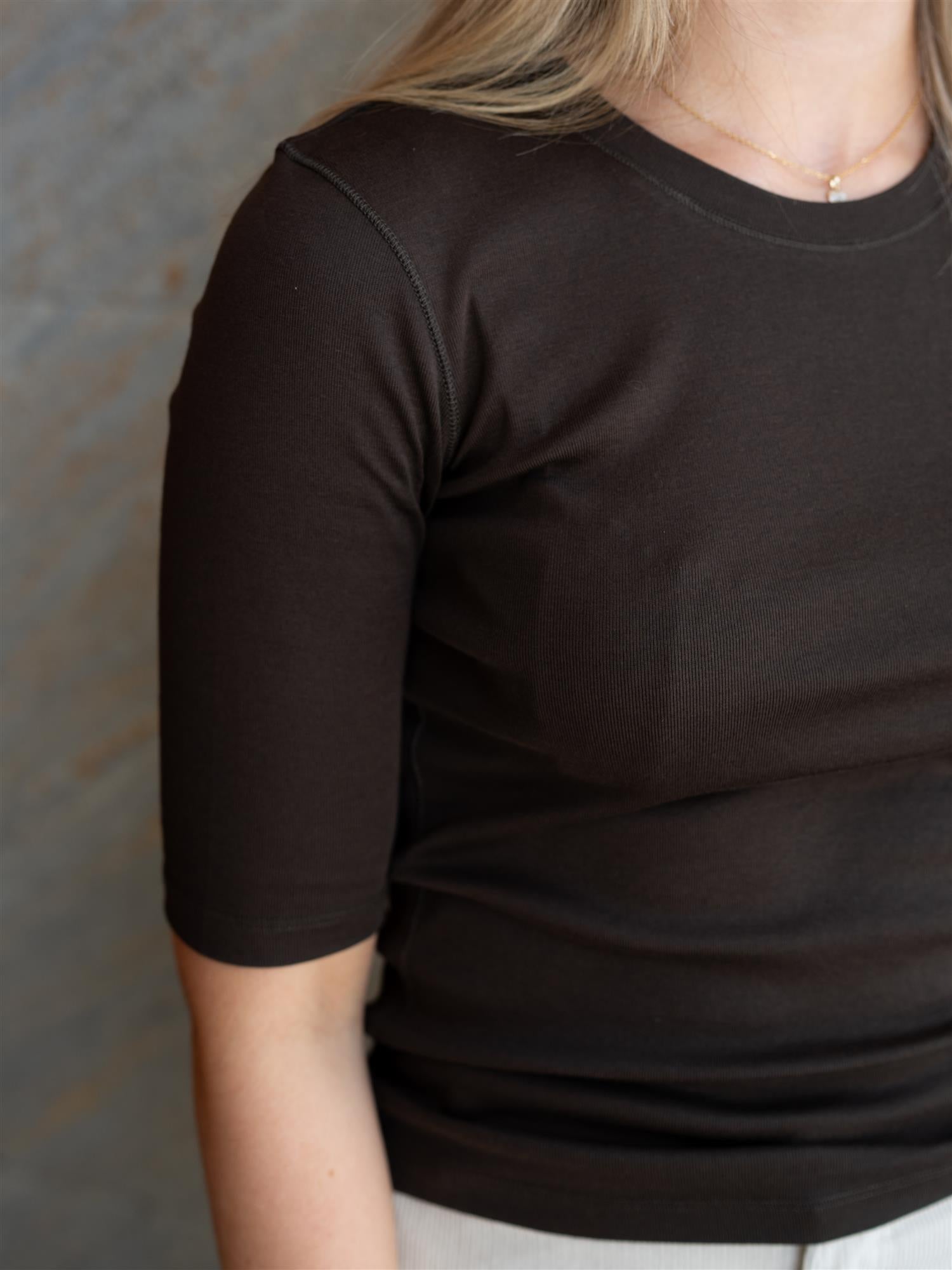 MMMali O-Neck3/4 Sleeve Tee Delicioso