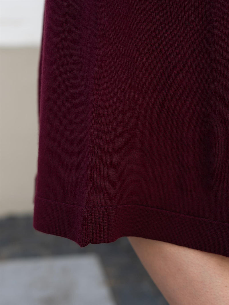 Busnel Eden Dress Bordeaux