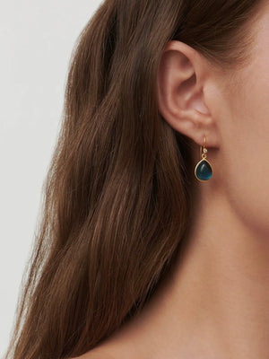 Julie Sandlau Paloma Earrings Sapphire Blue