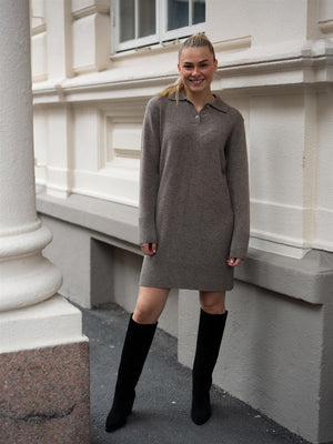 Stenströms Kim Dress Knit Light Brown