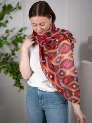 Mala Alisha Scarf Siena Rose