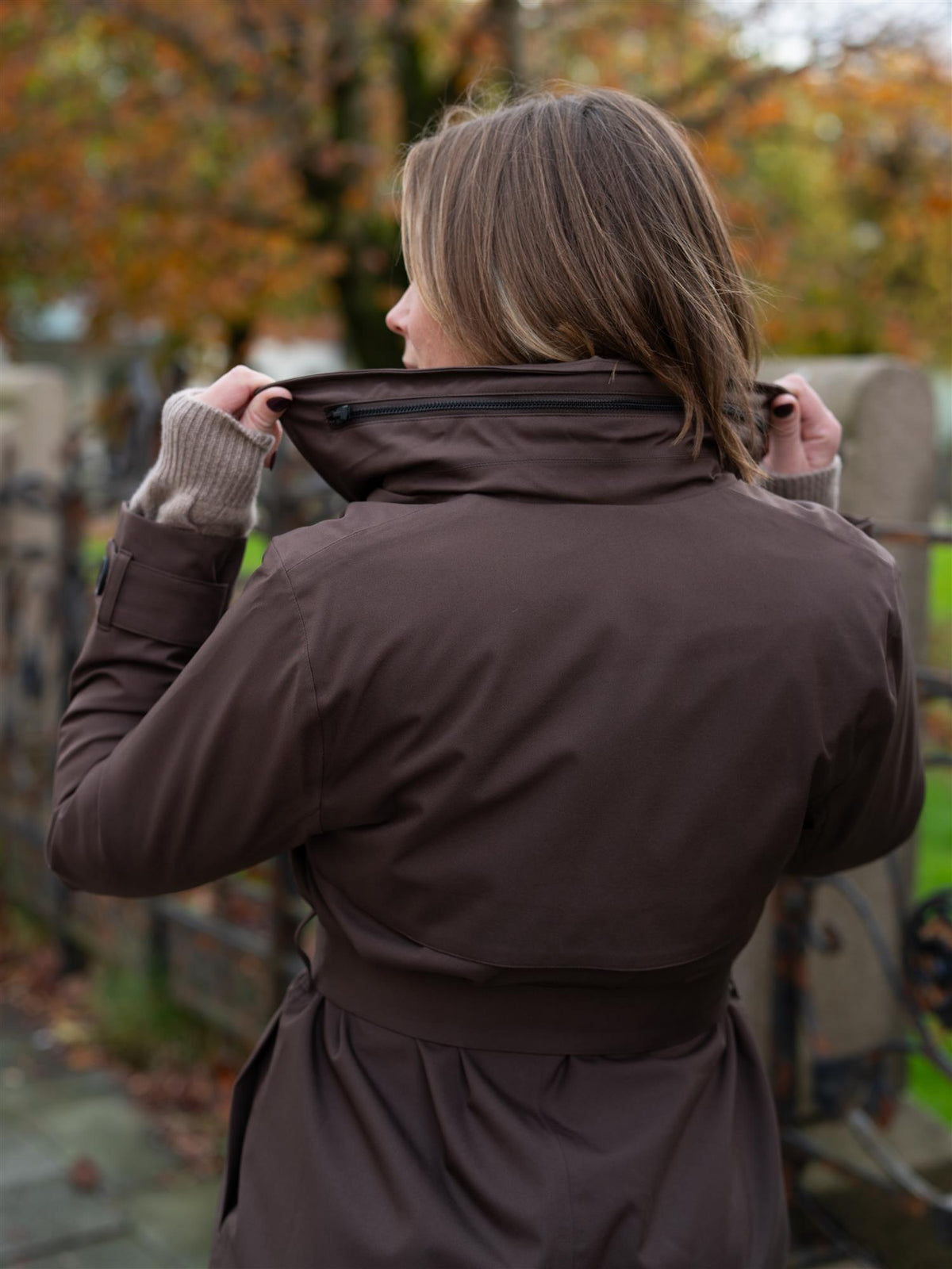 Yr'en Coat Brown