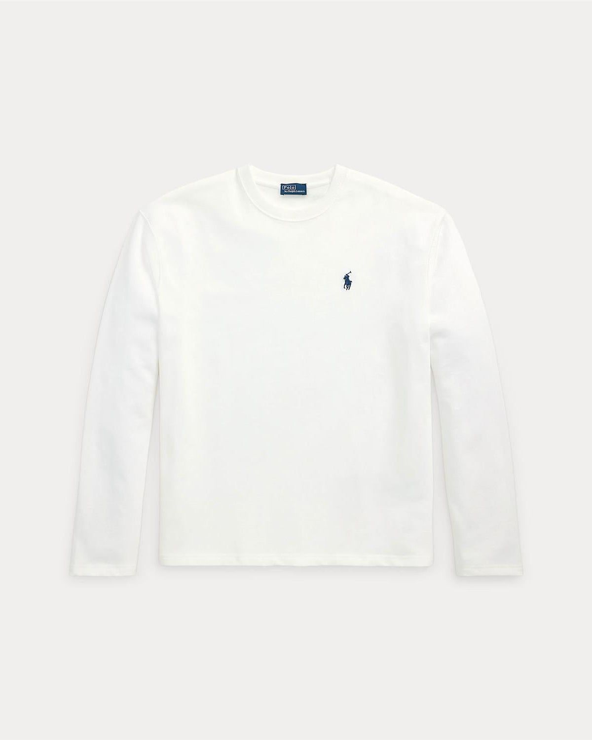 Cotton Jersey Long-Sleeve T-Shirt White
