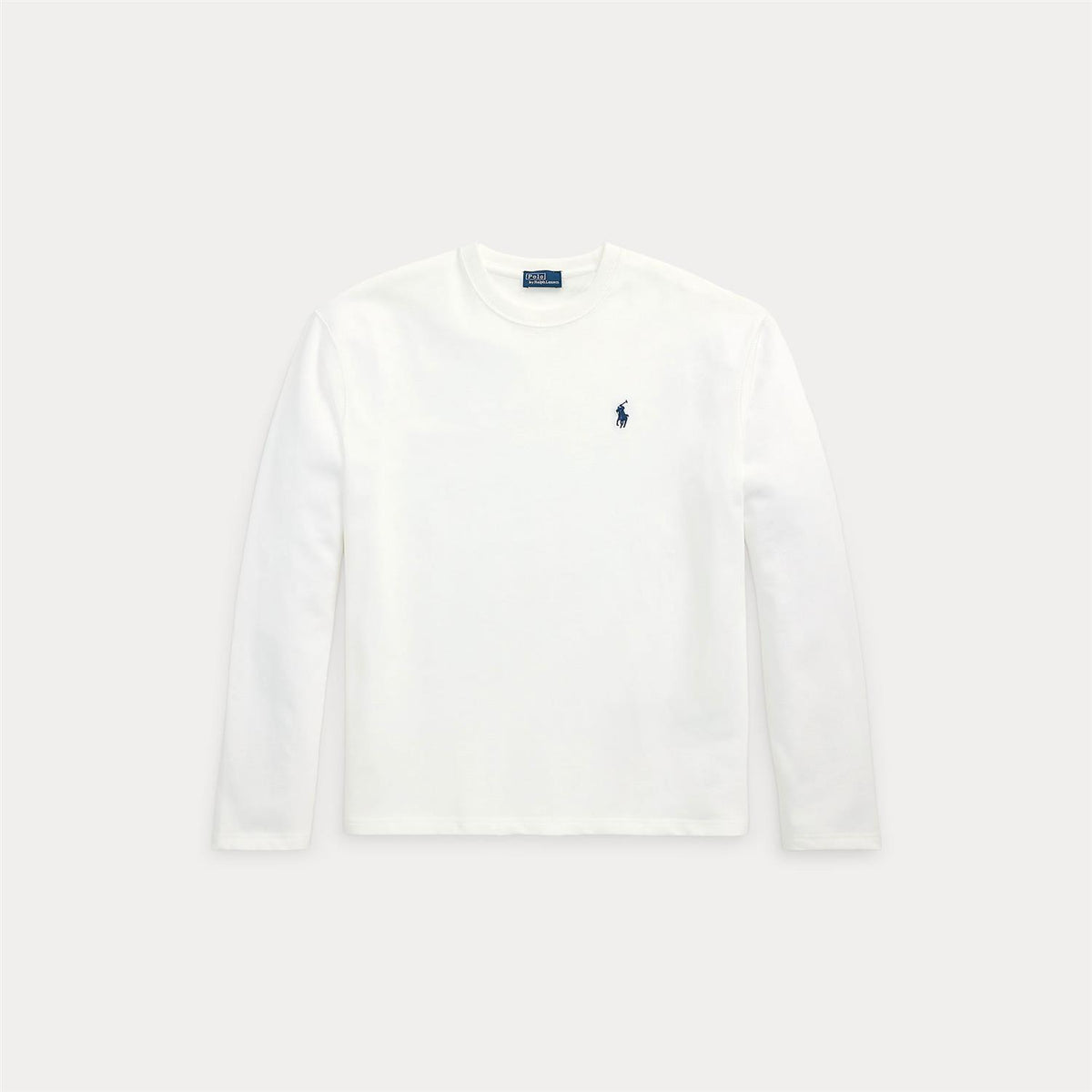 Cotton Jersey Long-Sleeve T-Shirt White