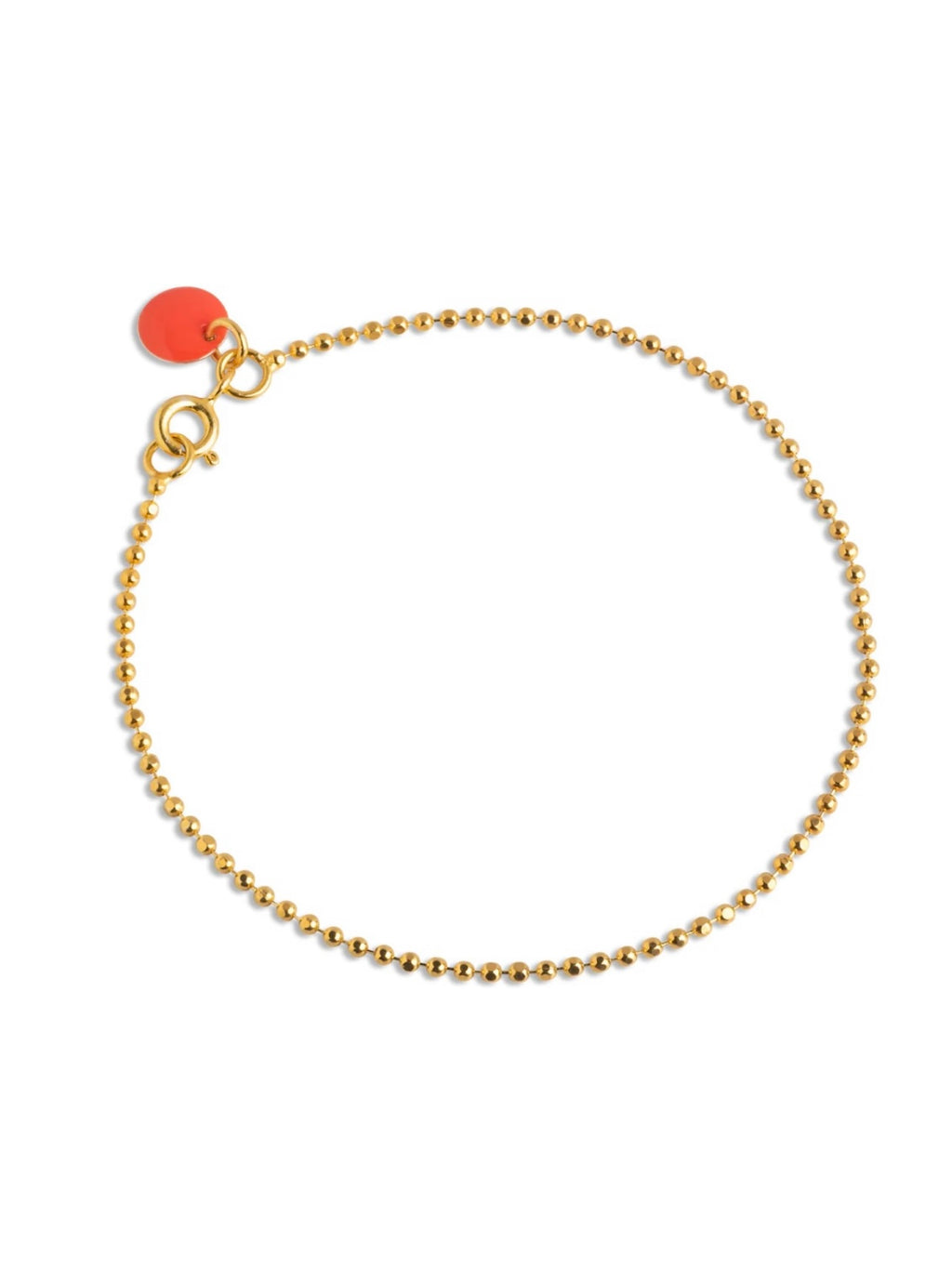 Enamel Ball Chain Bracelet