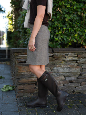 Stenströms Kirsti Skirt Beige Check
