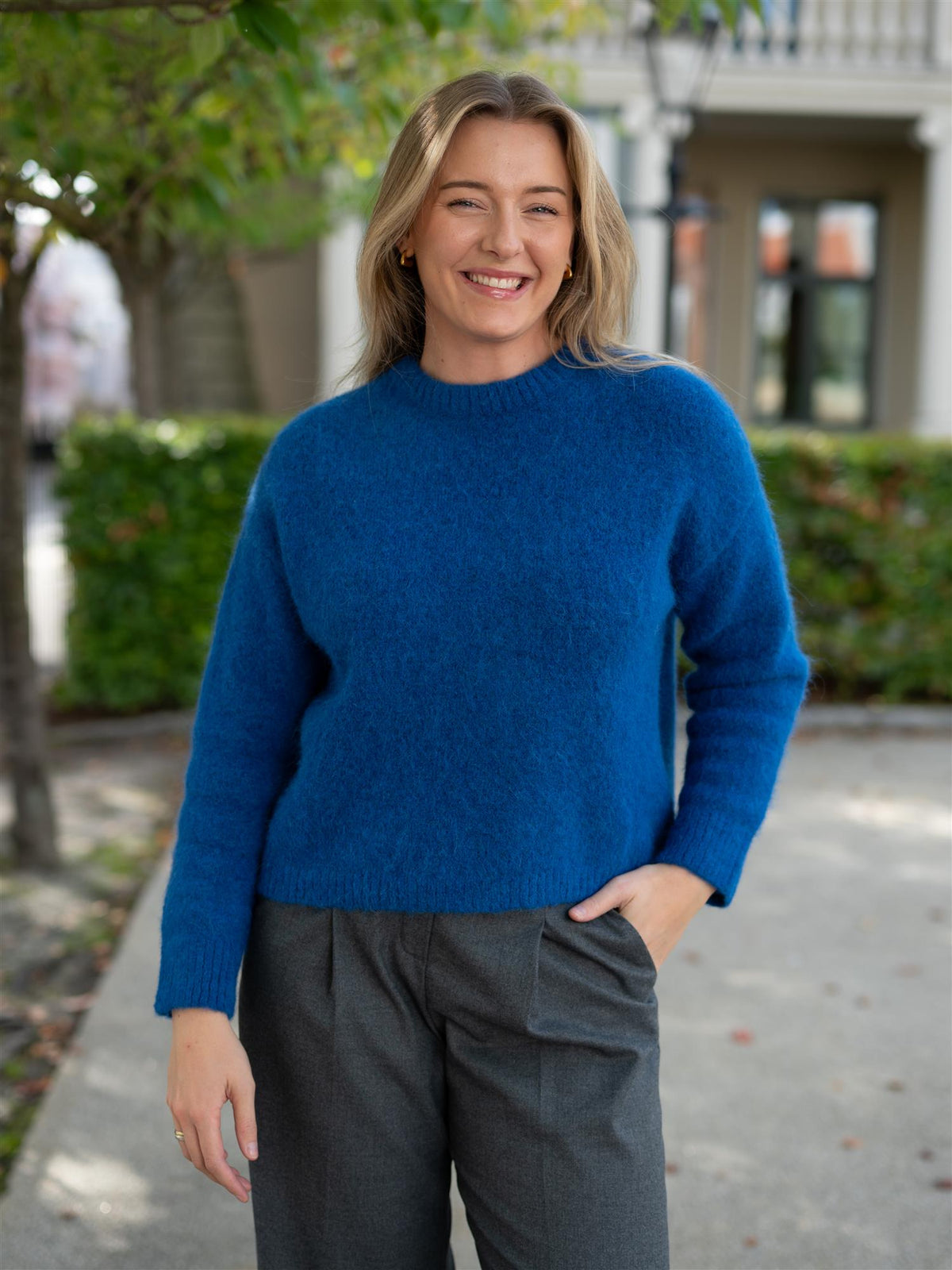 Aubrey Sweater Deep Blue
