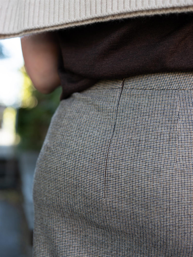 Stenströms Kirsti Skirt Beige Check