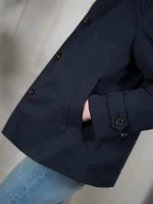 Gant Short Cotton Blend Car Coat