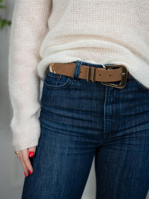 Camilla Pihl Bennett Belt Camel Gold