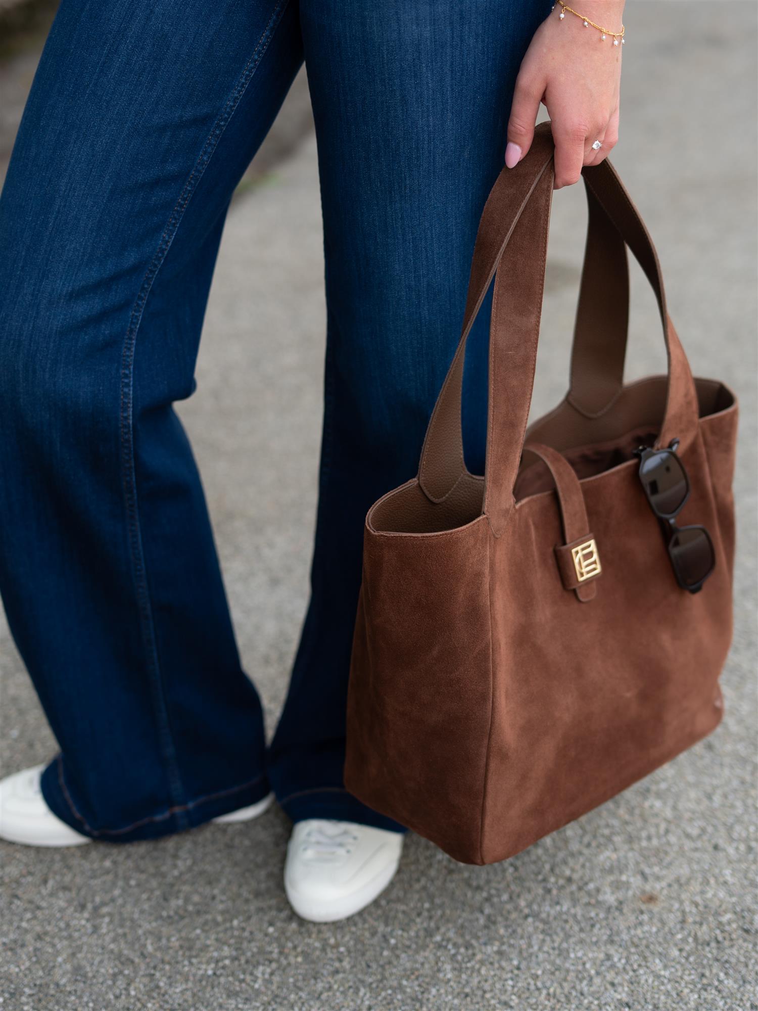 Lucille Tote Bag Large Cognac