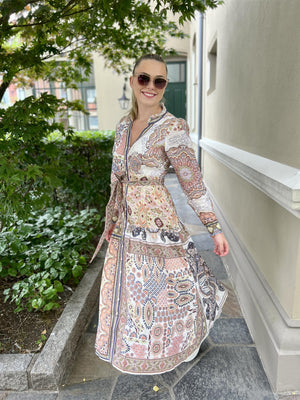 Hale Bob Samara Maxi Dress Linen