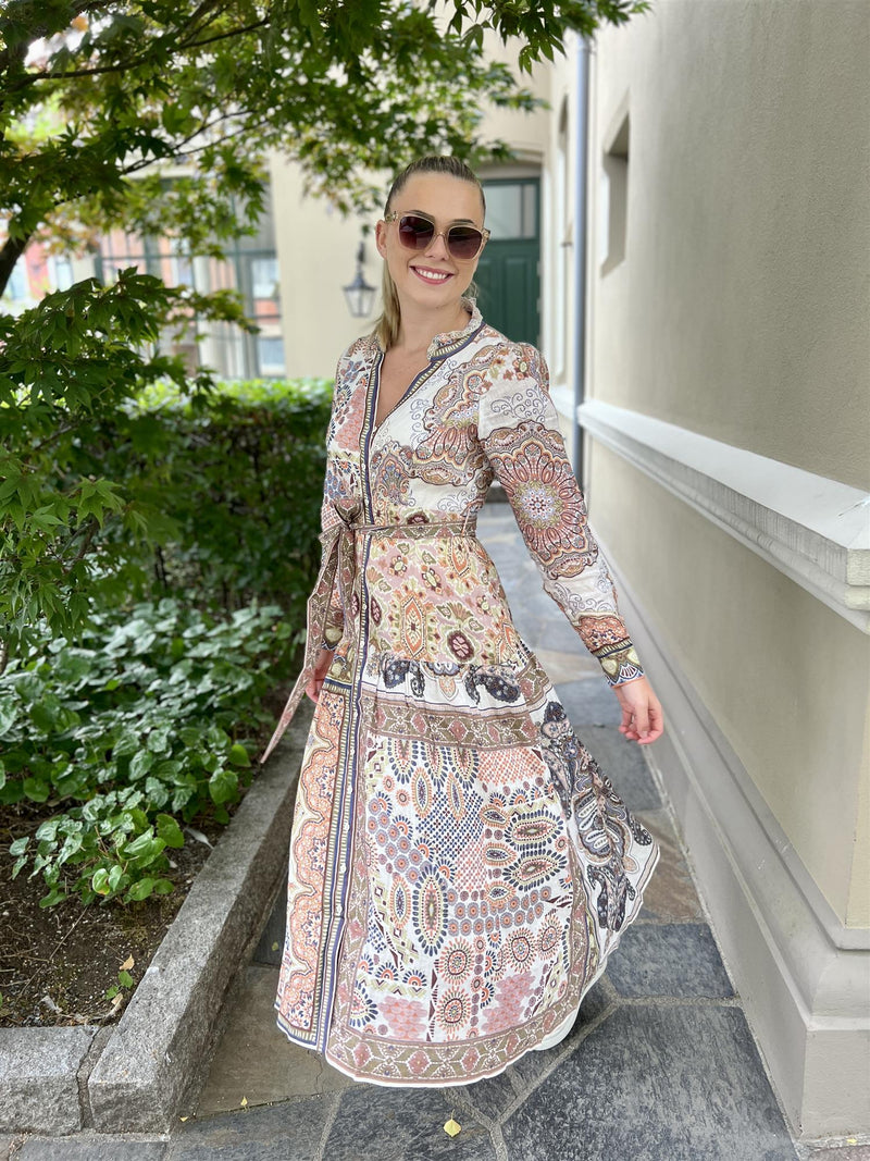 Hale Bob Samara Maxi Dress Linen