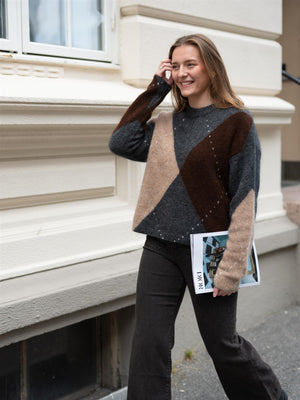 ONE and OTHER Ty Sweater Charcoal