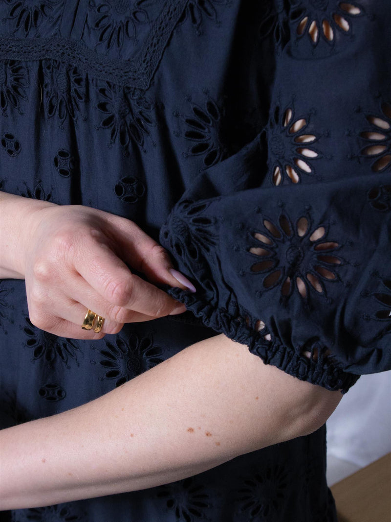Angoor Barbara Dress Navy