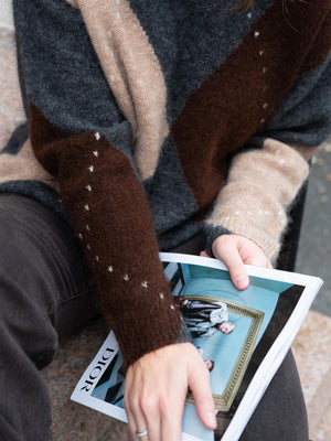 ONE and OTHER Ty Sweater Charcoal