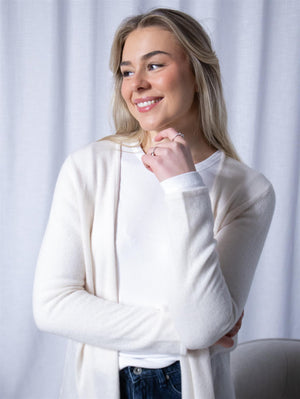 Dear Dharma Breeze Cardi Creme
