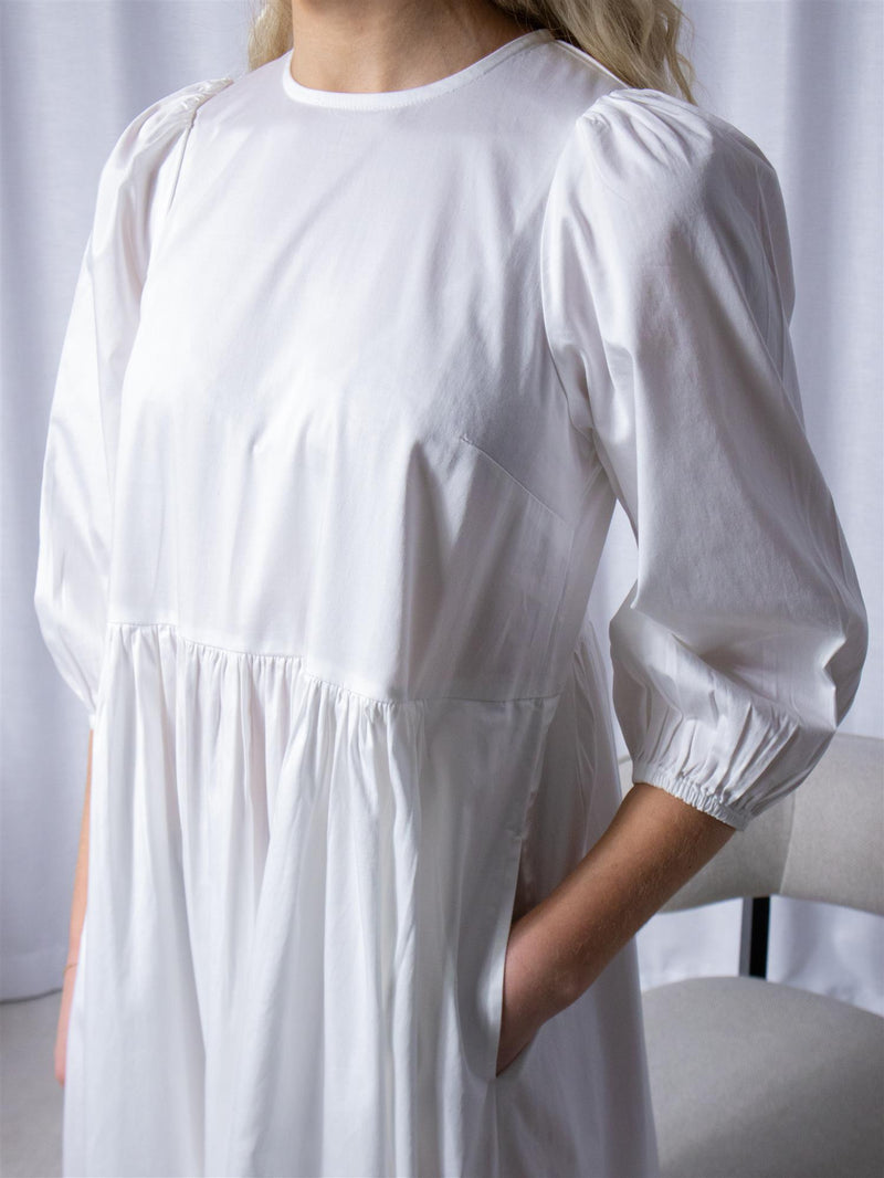 Ella&il Fie Cotton Dress White