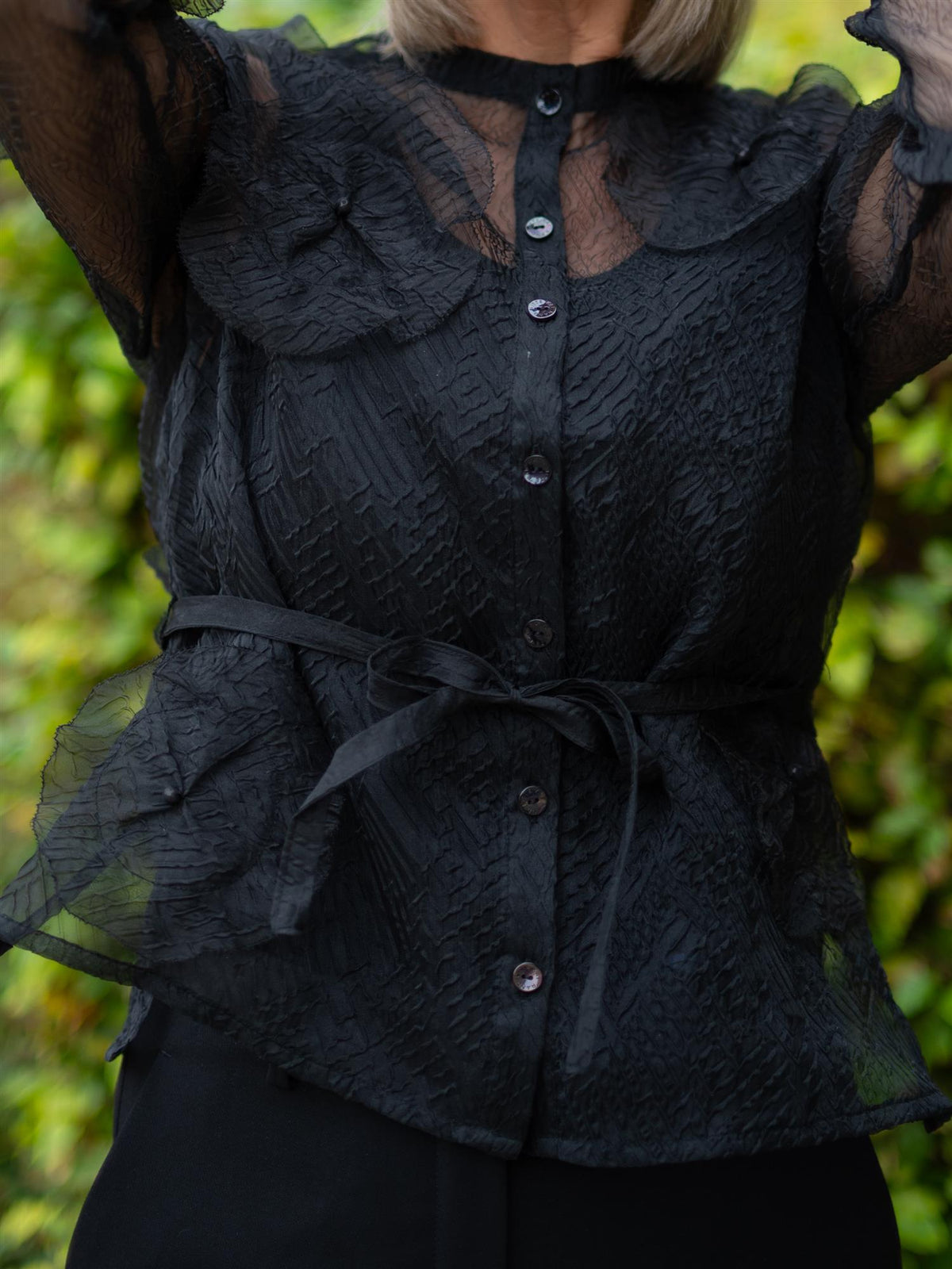 Komorebi Blouse Black