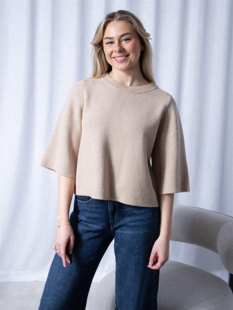 Dear Dharma Jackie Tee Beige Mel