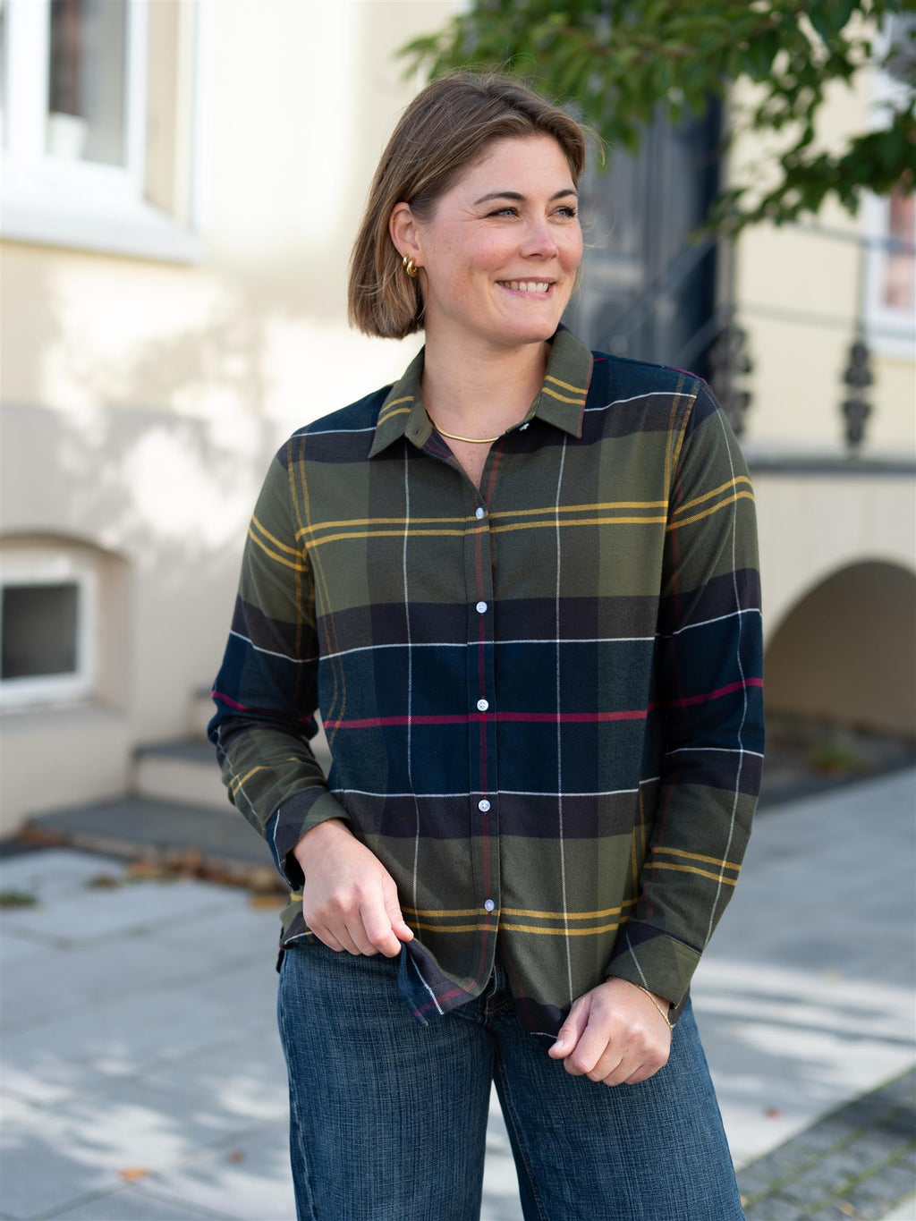 Barbour Anna Shirt Classic/Olive