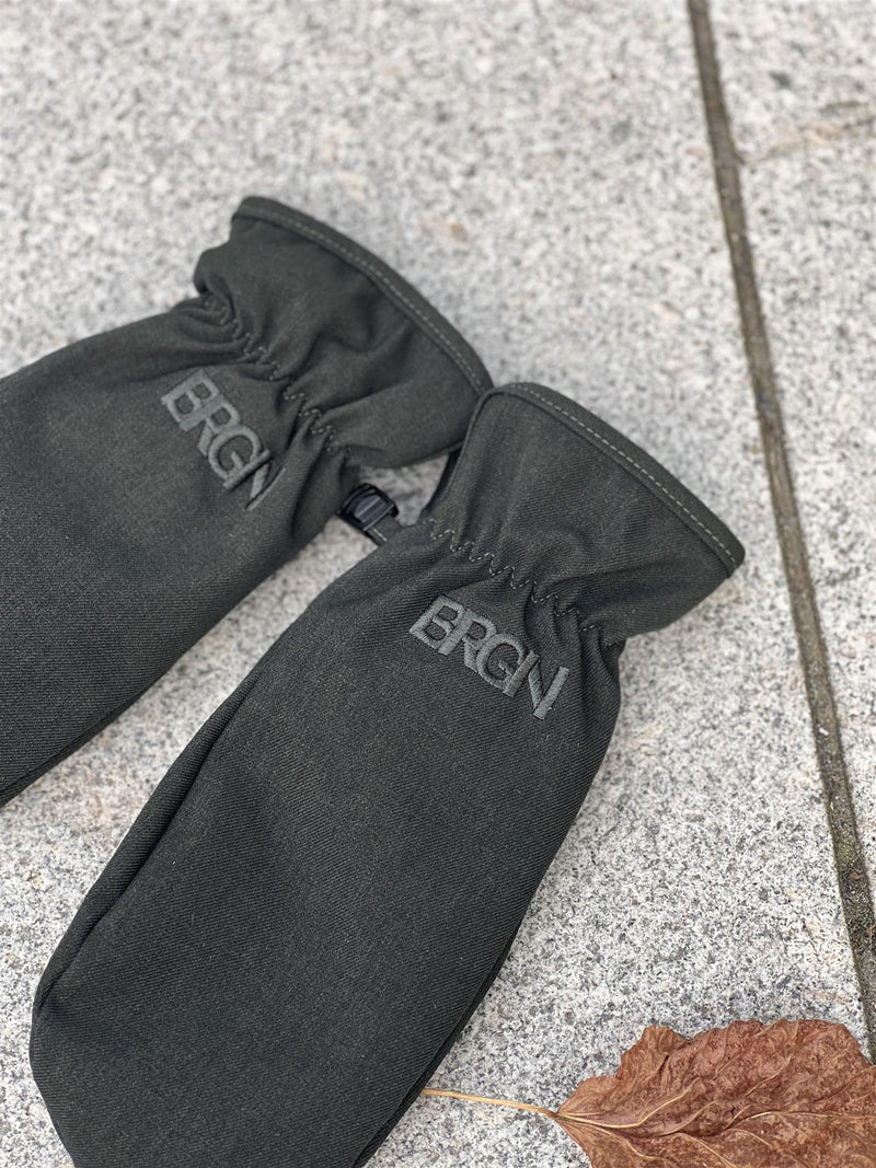 BRGN Mittens Rosin Dark Green