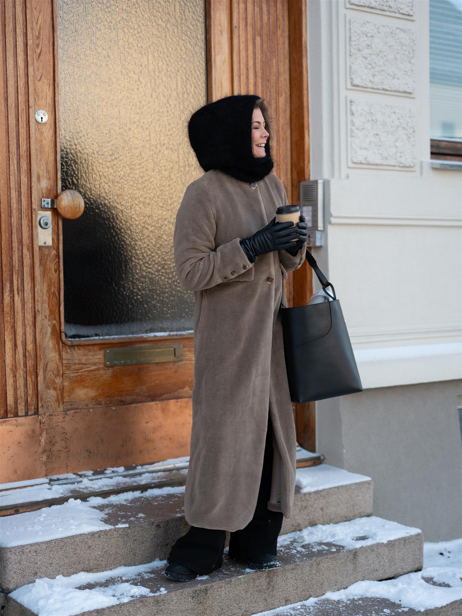 Emma Shearling Coat
