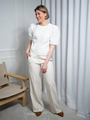 Camilla Pihl Aulina Blouse White