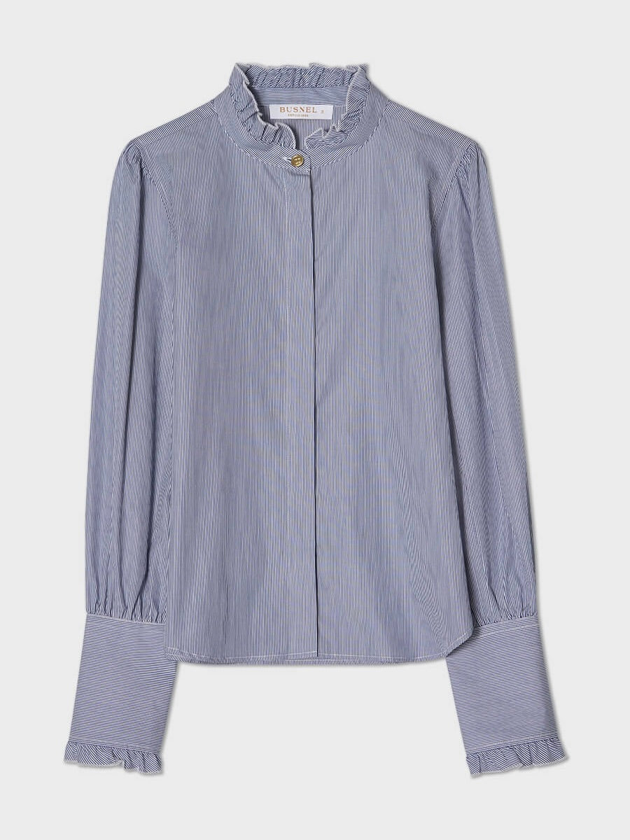 Busnel Maira Blouse Stripe Marine