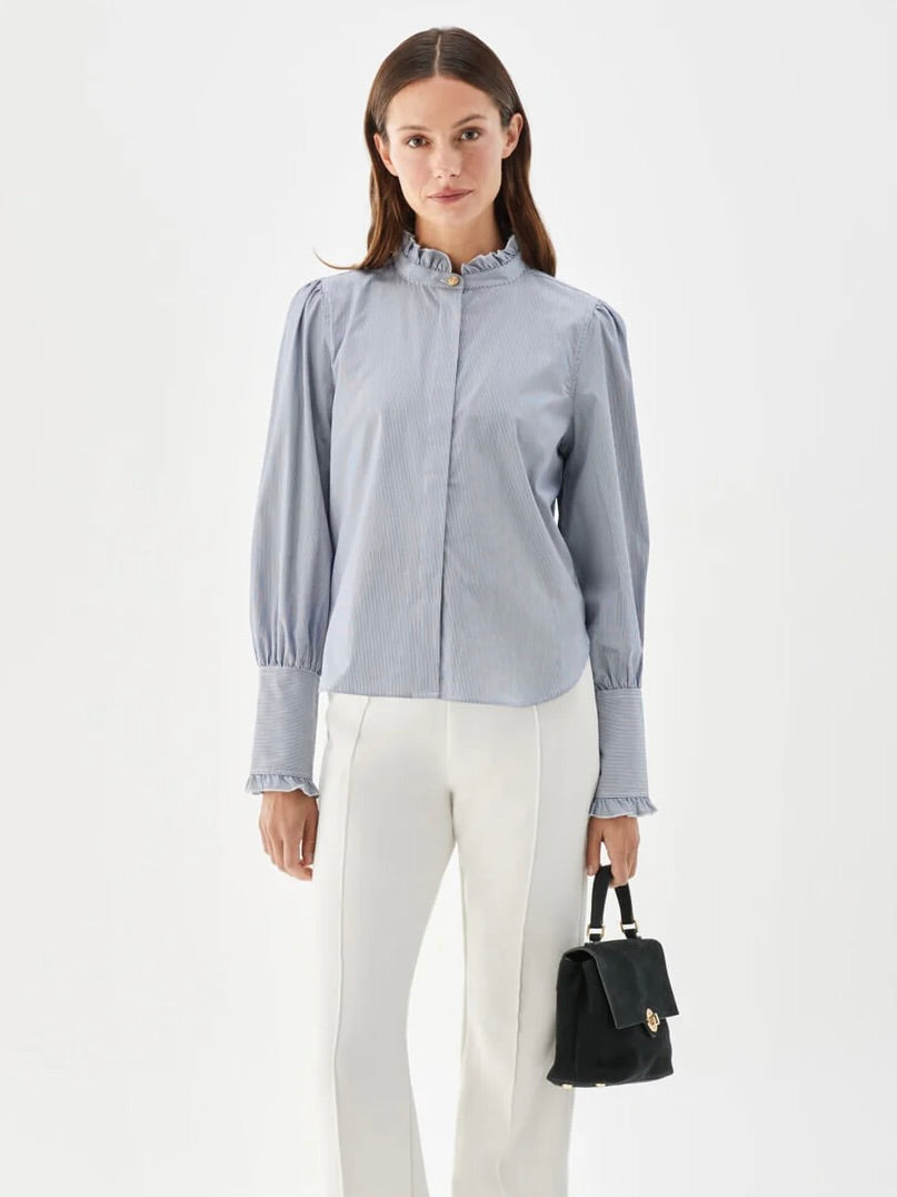 Busnel Maira Blouse Stripe Marine